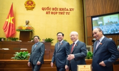 Chủ tịch Quốc hội Việt Nam và Campuchia hội đàm, ký kết thỏa thuận hợp tác