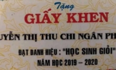 Tên dài có một không hai của nữ sinh trên giấy khen khiến dân mạng xôn xao