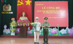 Đại tá Vũ Hồng Quang làm Giám đốc Công an tỉnh Cao Bằng