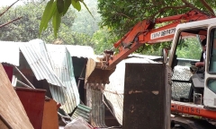 Cưỡng chế 58 nhà hàng, quán nhậu trái phép trên bán đảo Sơn Trà