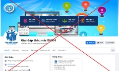 Cảnh báo tiếp tục xuất hiện fanpage giả mạo cơ quan BHXH Việt Nam