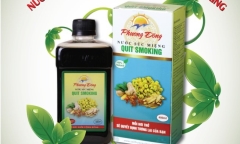 Nước súc miệng Quit Smoking giúp cai thuốc lá một cách tự nhiên