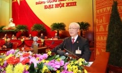 Diễn văn bế mạc Đại hội đại biểu toàn quốc lần thứ XIII của Đảng