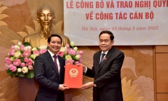 Ông Phạm Thái Hà giữ chức Phó Chủ nhiệm VPQH kiêm Trợ lý Chủ tịch Quốc hội