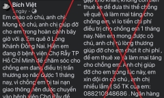 Bệnh viện Chợ Rẫy cảnh báo chiêu lừa đảo 'xin tiền đưa xác chồng về quê'
