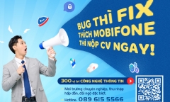 MobiFone tuyển 300 kỹ sư IT và chuyên viên CNTT, thu nhập đến 480 triệu đồng