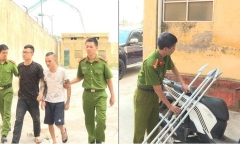 Nhóm thanh niên cầm dao bầu, trấn lột 5 triệu đồng của chủ máy gặt lúa