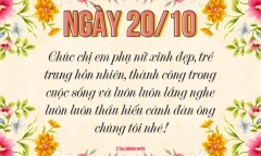 Những lời chúc ngày Phụ nữ Việt Nam 20/10 hay và hài hước nhất