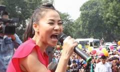 Thu Minh 'bay' hết mình ủng hộ hôn nhân đồng tính