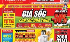 Cơn lốc quà tặng tại siêu thị thứ 12 của MediaMart