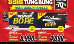 MediaMart Sale tưng bừng mừng Quốc khánh, giảm giá lên đến 70%