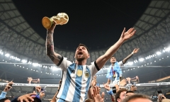 Messi cùng đồng đội đưa cúp vàng World Cup về Argentina
