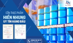Cồn thực phẩm Hiển Nhung: Chất lượng tạo niềm tin