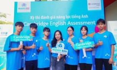 Ocean Edu tổ chức khảo thí, cấp chứng chỉ Cambridge cho các học viên