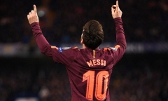 Messi ghi bàn thắng lịch sử, Barca hòa may mắn trước Chelsea