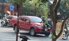 Khởi tố tài xế rồ ga bỏ chạy, chống người thi hành công vụ ở Thái Bình