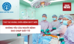 Thủ tục khám chữa bệnh BHYT mới: Không yêu cầu người bệnh sao chụp giấy tờ