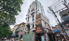 Loạt vi phạm tại biệt thự phong cách châu Âu trên phố trung tâm Hà Nội
