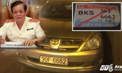 Xe gắn thẻ ra vào Bộ Công an ngang ngược đậu ngược chiều: Tổng cục trưởng Tổng cục IV lên tiếng