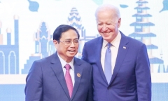 Thủ tướng Phạm Minh Chính gặp Tổng thống Mỹ Joe Biden
