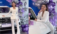 Hoa hậu Khánh Vân tậu xe sang tiền tỷ