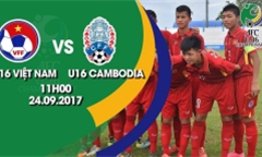 Trực tiếp U16 nước Việt Nam vs U16 Campuchia vòng sơ loại U16 châu Á