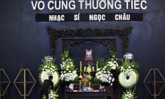 Người thân, bạn bè tiễn biệt nhạc sĩ Ngọc Châu ra đi ở tuổi 55