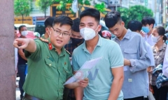 Gần 9.000 học sinh bước vào kỳ thi đánh giá tuyển sinh Công an Nhân dân năm 2022
