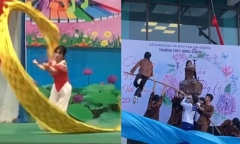 Dân mạng ngả mũ trước loạt tiết mục văn nghệ cực 'đỉnh' của học trò mừng 20/11