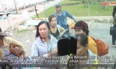 Video: Dân Cà Mau chen chúc trên các chuyến xe, hối hả trốn bão số 16