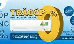Trả góp 0% với cổng thanh toán Payoo khi mua sản phẩm Daikin Việt Nam