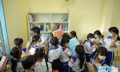 Trần Anh Group tặng thư viện sách cho trẻ em khó khăn tại An Giang