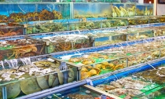 Ốc, tôm, cua, ghẹ đồng loạt đội giá