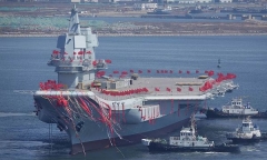 Trung Quốc thử nghiệm tàu sân bay đầu tiên tự sản xuất