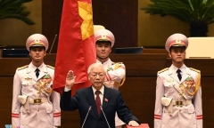 Đại sứ Mỹ tại Việt Nam chúc mừng Chủ tịch nước Nguyễn Phú Trọng