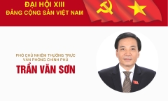 Infographic: Sự nghiệp Phó Chủ nhiệm Văn phòng Chính phủ Trần Văn Sơn