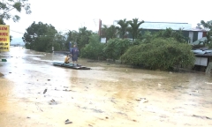 Tìm thấy thi thể cụ ông bị nước lũ cuốn trôi ở Nghệ An