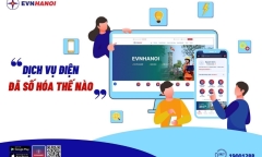 EVNHANOI: Ứng dụng công nghệ số vào công tác kinh doanh và dịch vụ khách hàng