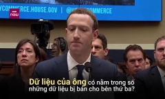 Clip: Mark Zuckerberg thừa nhận cũng bị bán thông tin cá nhân cho bên thứ ba
