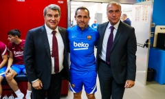 Dàn sao Barca đón huấn luyện viên tạm quyền
