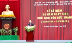Chủ tịch nước: Nguyện phấn đấu thực hiện mong muốn của Bác Hồ, Bác Tôn