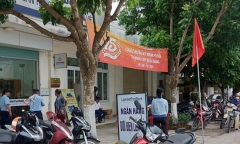 Công an vào cuộc tin đồn phòng giao dịch ngân hàng ở Quảng Bình vỡ nợ
