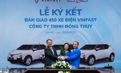 Lado taxi mua thêm 300 xe VinFast VF5 Plus để mở rộng dịch vụ taxi điện