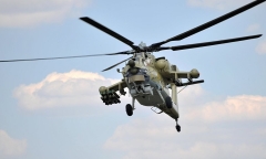 Video: Xem 'Thợ săn đêm' Mi-28 phiên bản huấn luyện phô diễn khả năng