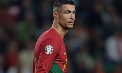 Ronaldo thua Lukaku ở vòng loại EURO 2024