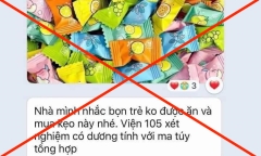 Xử phạt người tung tin thất thiệt học sinh ăn kẹo chứa ma tuý ở Hà Nội