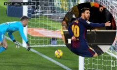 Video: Bị trọng tài cướp bàn thắng, Messi tịt ngòi 6 trận liên tiếp