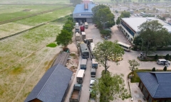 Ô tô từ Hà Nội dồn về, các trung tâm đăng kiểm ở Bắc Ninh quá tải
