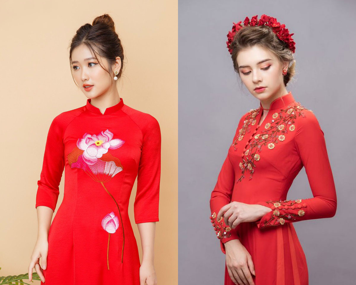 Những Kiểu Tóc Mặc Áo Dài Cưới Cho Cô Dâu Trong Ngày Trọng Đại