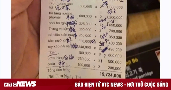 Xác minh quán ăn ở Nha Trang bán cơm trắng 250.000, rau muống xào 500.000 đồng